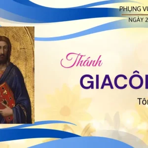 Ngày 25 tháng 7: Thánh Giacôbê Tiền, Tông đồ