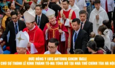 Đức Hồng y Luis Antonio G. Tagle chủ sự Thánh lễ kính Thánh Tôma Tông đồ tại Nhà thờ Chính tòa Hà Nội
