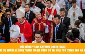 Đức Hồng y Luis Antonio G. Tagle chủ sự Thánh lễ kính Thánh Tôma Tông đồ tại Nhà thờ Chính tòa Hà Nội