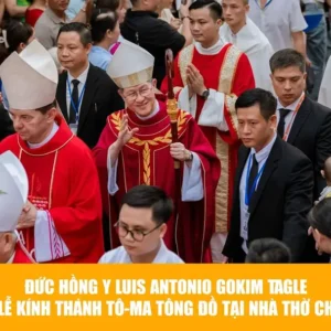 Đức Hồng y Luis Antonio G. Tagle chủ sự Thánh lễ kính Thánh Tôma Tông đồ tại Nhà thờ Chính tòa Hà Nội