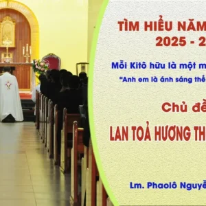 Tìm hiểu năm mục vụ 2025-2026: Mỗi Kitô hữu là một môn đệ thừa sai - Lan toả hương thơm Tin mừng