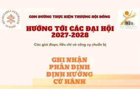 Con đường thực hiện Thượng Hội đồng hướng tới các Đại hội 2027-2028 - Tài liệu hướng dẫn của văn phòng Tổng thư ký Thượng Hội Đồng