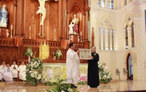 Gx. Song Vĩnh: Thánh lễ tạ ơn mừng Ngân khánh Khấn Dòng
