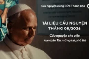 Tài liệu cầu nguyện cùng Đức Thánh Cha tháng 8/2026: Cầu nguyện cho việc loan báo Tin mừng tại phố thị