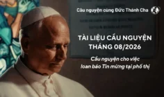 Tài liệu cầu nguyện cùng Đức Thánh Cha tháng 8/2026: Cầu nguyện cho việc loan báo Tin mừng tại phố thị