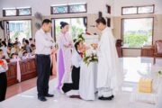 Gx. Phước Ân: 17 em thiếu nhi lần đầu rước Chúa- Ngày 09.8.2026