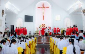 GX. Hòa Tân: Đức Cha Emmanuel cử hành Thánh lễ ban Bí tích Thêm Sức-  Ngày 02.08.2026