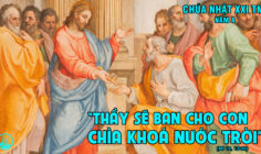 CÁC BÀI SUY NIỆM LỜI CHÚA CHÚA NHẬT XXI THƯỜNG NIÊN- A