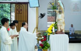 Gx. Văn Côi: Thánh lễ mừng kính Thánh nữ Mônica – Bổn mạng Giới Hiền Mẫu