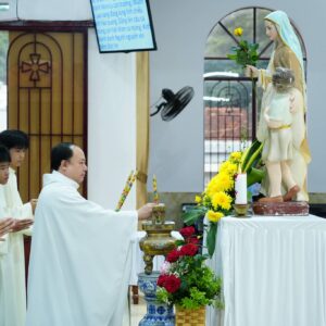 Gx. Văn Côi: Thánh lễ mừng kính Thánh nữ Mônica – Bổn mạng Giới Hiền Mẫu