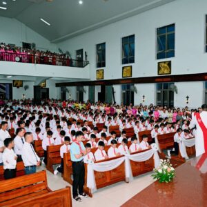 Gx. Phước Thành:  Đức Cha Emmanuel cử hành Thánh lễ ban Bí tích Thêm Sức- Ngày 04.8.2026
