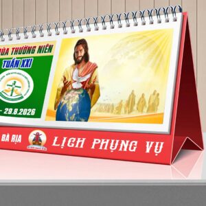 Lịch Phụng vụ từ ngày 23.8 đến 30.8.2026