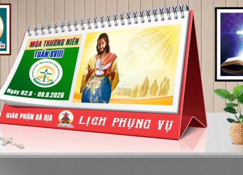 Lịch Phụng vụ từ ngày 02.8 đến 09.8.2026