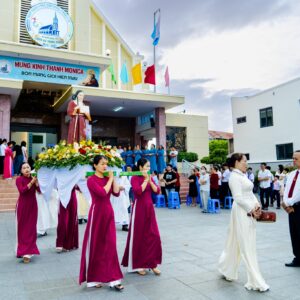 Gx. Trung Đồng: Giới Hiền Mẫu Giáo hạt Vũng Tàu mừng lễ Thánh Mônica – Bổn mạng