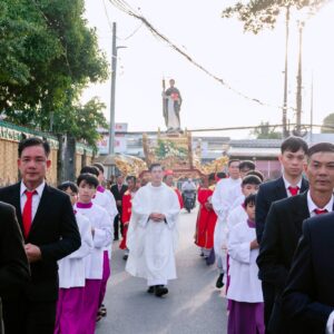 Gx. Hải Lâm: Mừng kính Thánh Đaminh – Bổn mạng Giáo họ Đaminh