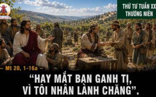 19.08.2026 – Thứ Tư Tuần XX Thường Niên