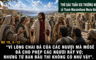 14.08.2026 – Thứ Sáu Tuần XIX Thường Niên