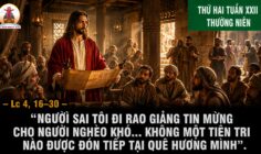 31.08.2026 – Thứ Hai Tuần XXII Thường Niên
