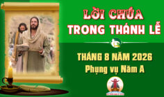 Lời Chúa trong thánh lễ hàng ngày Tháng 8 năm 2026 – Năm A