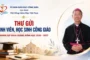 Thư gửi sinh viên, học sinh Công giáo nhân dịp khai giảng năm học 2026-2027