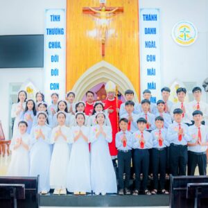Gx. Hòa Tâm: Đức Cha Emmanuel cử hành Thánh Lễ ban Bí tích Thêm sức- Ngày 30.08.2026