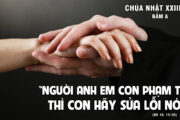 CÁC BÀI SUY NIỆM LỜI CHÚA CHÚA NHẬT XXIII THƯỜNG NIÊN- A