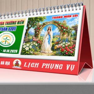 Lịch Phụng vụ từ ngày 04.10 đến 11.10.2026