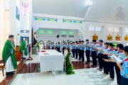 Gx. Trung Đồng: Thánh lễ Phong nhậm Giáo lý viên cấp I và Khai giảng năm học giáo lý hồng ân