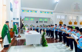 Gx. Trung Đồng: Thánh lễ Phong nhậm Giáo lý viên cấp I và Khai giảng năm học giáo lý hồng ân
