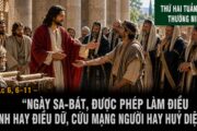07.09.2026 – Thứ Hai Tuần XXIII Thường Niên