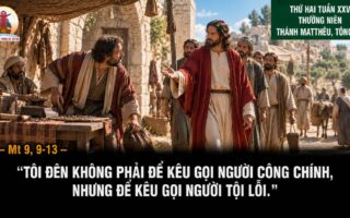 21.09.2026 – Thứ Hai Tuần XXV Thường Niên