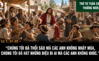 16.09.2026 – Thứ Tư Tuần XXIV Thường Niên