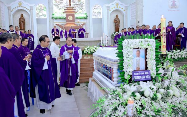 Đan viện Xitô Thánh Mẫu Thiên Phước: Thánh lễ An táng Đan sĩ Linh mục M. Eduardo (Ân Đức) Trần Ngọc Hoan