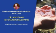 Tài liệu cầu nguyện cùng Đức Thánh cha tháng 9/2026: Cầu nguyện cho việc chăm sóc nguồn nước