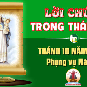 Lời Chúa trong thánh lễ hàng ngày Tháng 10 năm 2026 – Năm A