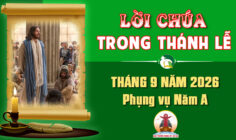 Lời Chúa trong thánh lễ hàng ngày Tháng 9 năm 2026 – Năm A