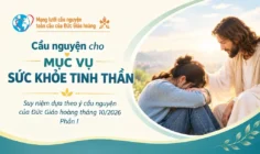 Cầu nguyện cho mục vụ sức khỏe tinh thần – Suy niệm dựa theo ý cầu nguyện của Đức Giáo hoàng tháng 10/2026 – Phần I