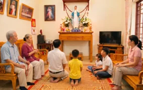 Lần chuỗi Mân côi để nên thánh