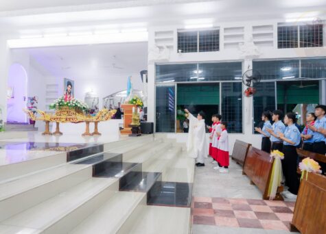 Gx. Thanh Phong: Mừng lễ Bổn mạng Giáo lý viên và Phong nhậm Giáo lý viên cấp I