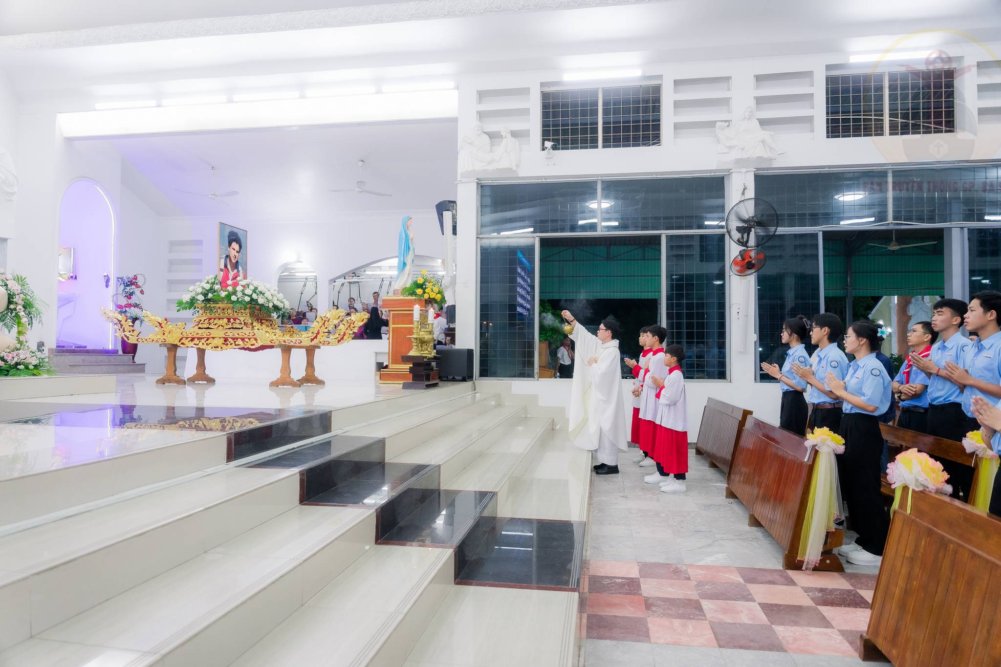 Gx. Thanh Phong: Mừng lễ Bổn mạng Giáo lý viên và Phong nhậm Giáo lý viên cấp I