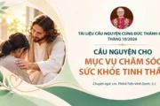 Tài liệu cầu nguyện cùng Đức Thánh cha tháng 10/2026: Cầu nguyện cho mục vụ chăm sóc sức khỏe tâm thần