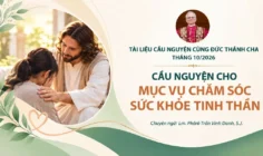 Tài liệu cầu nguyện cùng Đức Thánh cha tháng 10/2026: Cầu nguyện cho mục vụ chăm sóc sức khỏe tâm thần