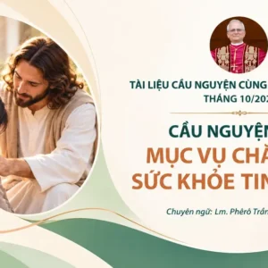 Tài liệu cầu nguyện cùng Đức Thánh cha tháng 10/2026: Cầu nguyện cho mục vụ chăm sóc sức khỏe tâm thần