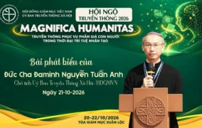 VIDEO: Bài phát biểu của Đức Giám mục Đaminh Nguyễn Tuấn Anh - Ngày khai mạc Hội ngộ Mục vụ Truyền thông 2026