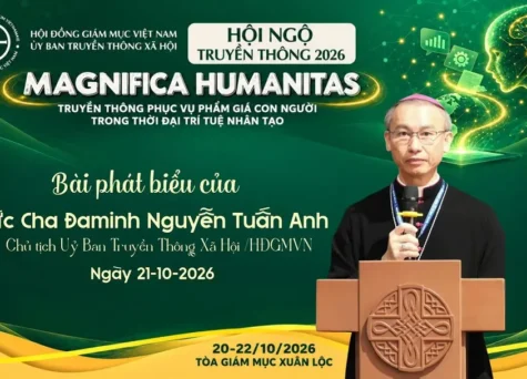 VIDEO: Bài phát biểu của Đức Giám mục Đaminh Nguyễn Tuấn Anh - Ngày khai mạc Hội ngộ Mục vụ Truyền thông 2026