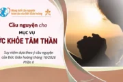 Cầu nguyện cho mục vụ sức khỏe tâm thần - Suy niệm dựa theo ý cầu nguyện của Đức Giáo hoàng tháng 10/2026 - Phần II