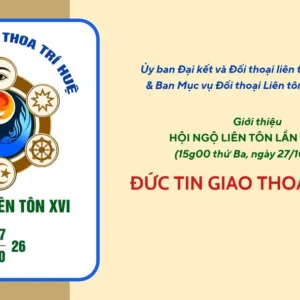Giới thiệu Hội ngộ Liên tôn lần XVI ngày 27/10/2026 - Đức tin giao thoa trí huệ