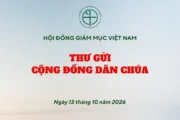 Hội đồng Giám mục Việt Nam - Thư gửi cộng đồng Dân Chúa
