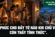 20.10.2026 – Thứ Ba Tuần XXIX Thường Niên