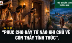 20.10.2026 – Thứ Ba Tuần XXIX Thường Niên